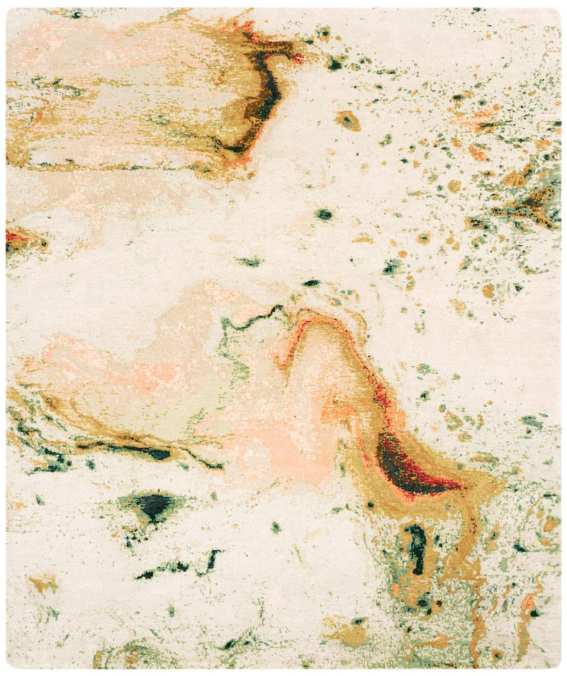 Abstract Dawn Rug Dawn | Original Rug | Knots Rugs.