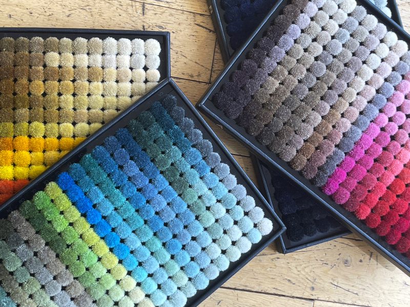 How To Color Rugs How a Rug gets its Colours | Knots Rugs.